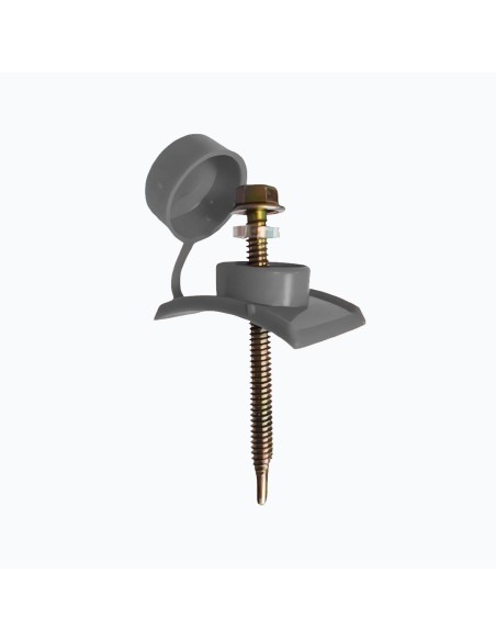 CAP AND SCREW DARK GREY PARA TEJA
